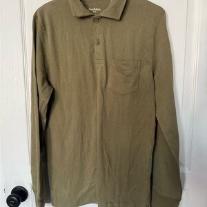 Goodfellow & Co Men's Olive Polo Shirt